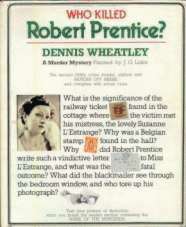 (1980 reprint cover for Who Killed Robert Prentice?)
