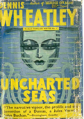 (1940 reprint cover for Uncharted Seas)