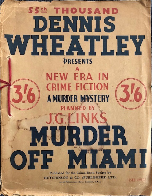 (55th reprint cover for Murder Off Miami)