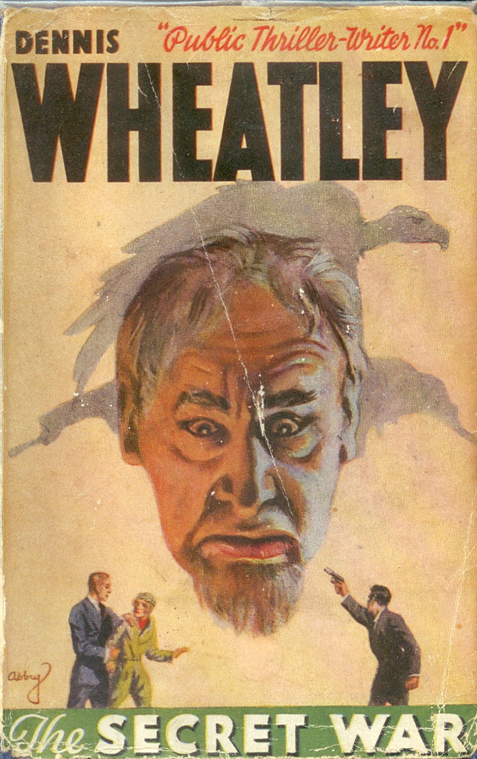 (1954 reprint cover for The Secret War)